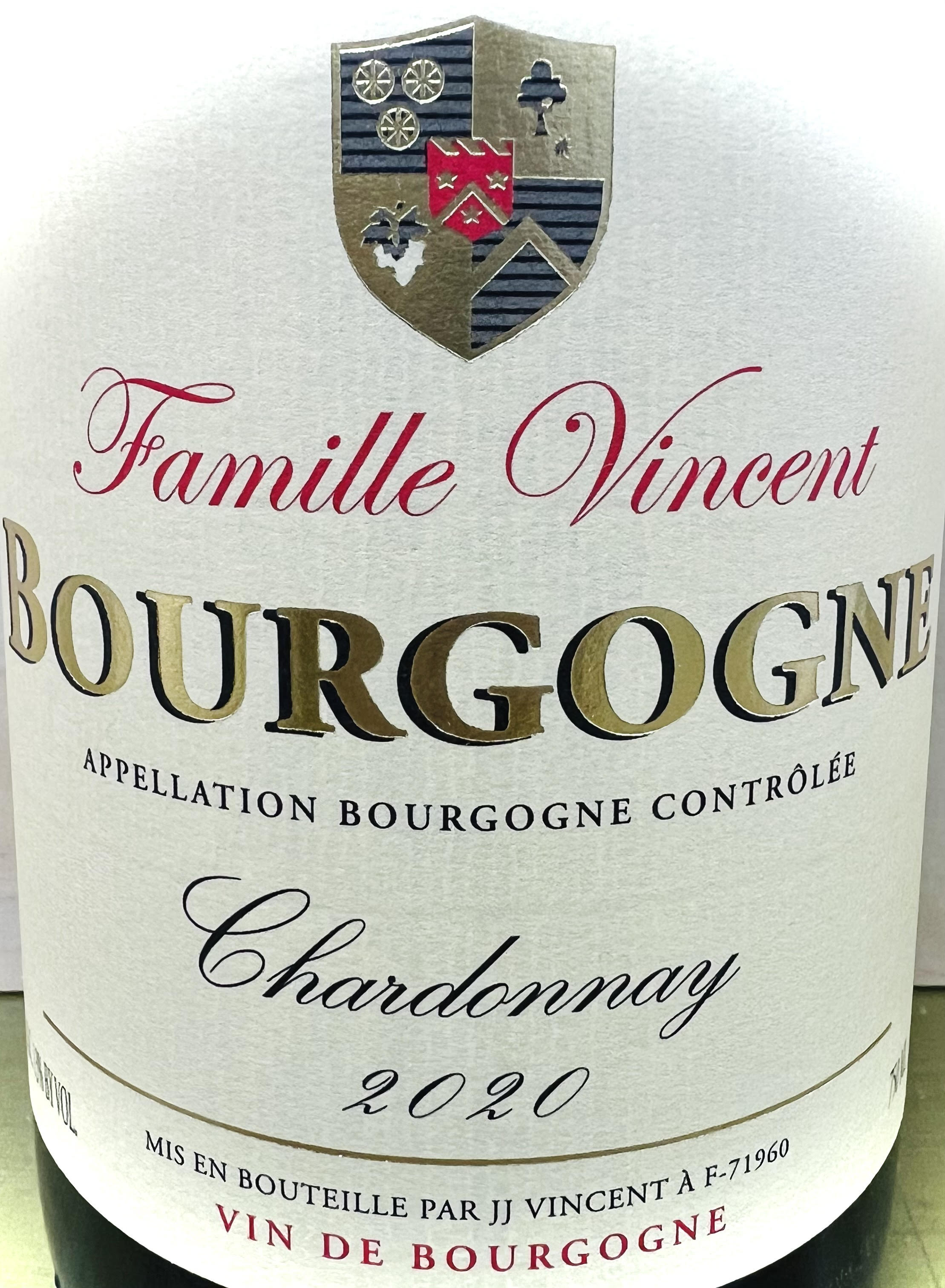 Famille Vincent Bourgogne Chardonnay 2020